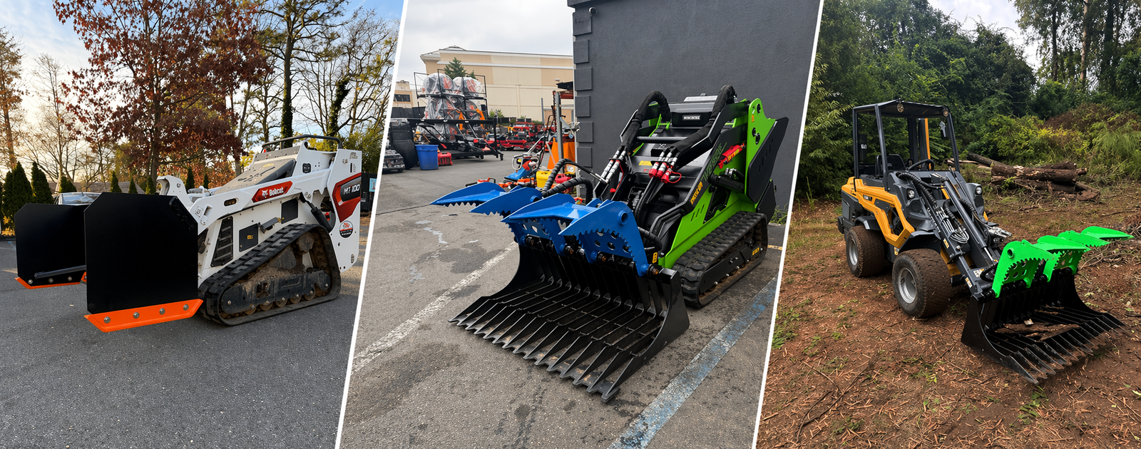 Excavator Attachments | Buckets, Rakes & Custom Builds