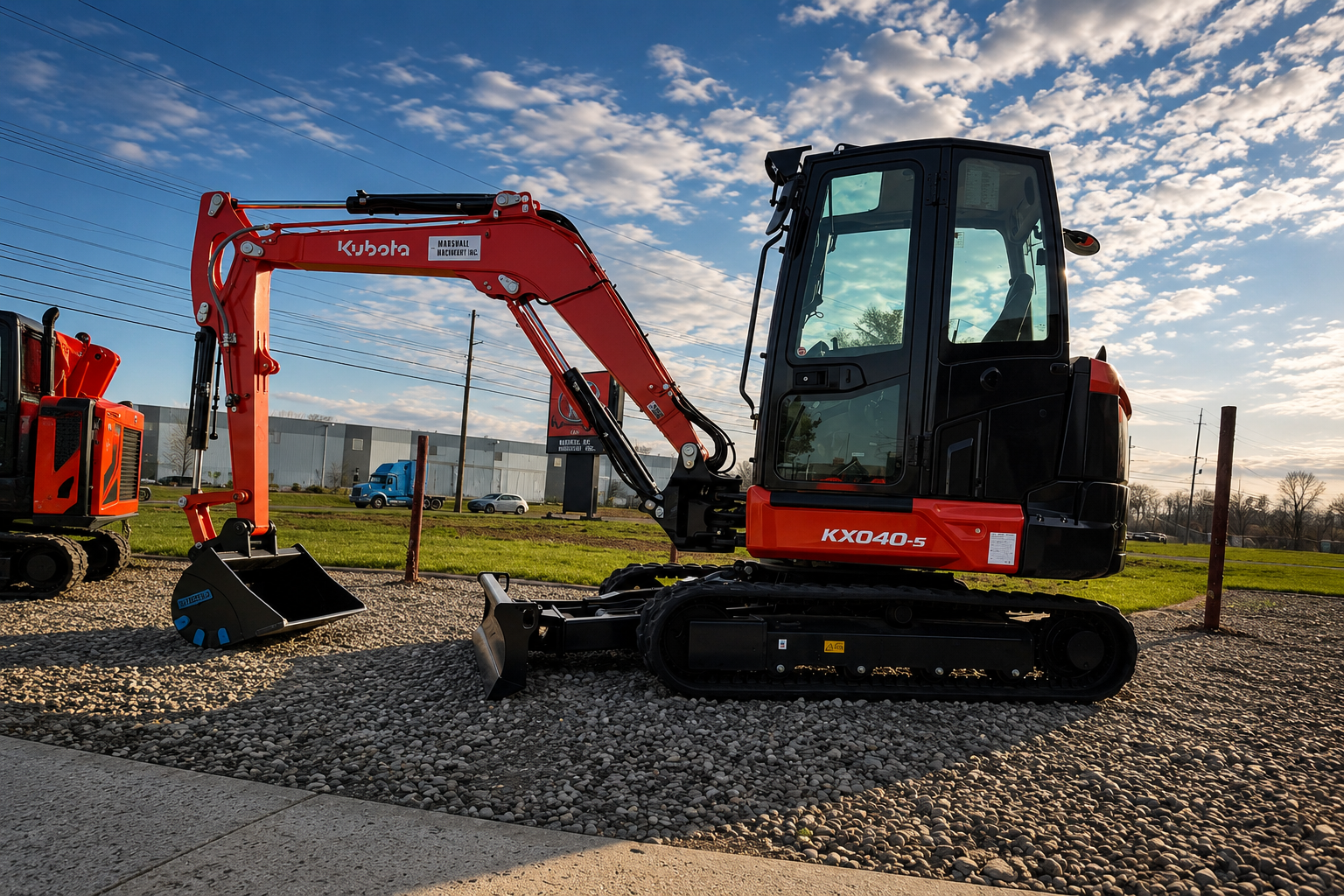 Build-A-Bucket™ Kubota KX057/U55 Custom Excavator Bucket