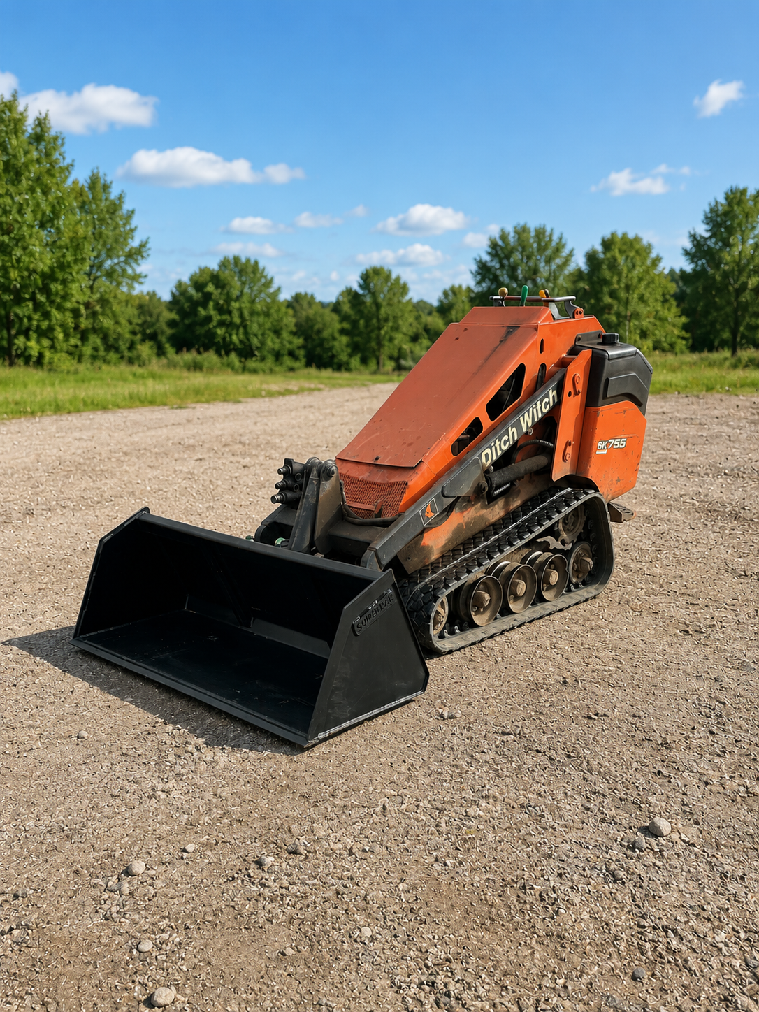 Mini skid steer attachment page
